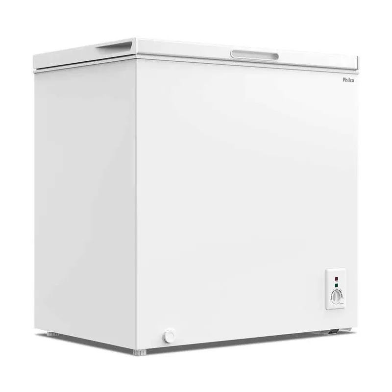 Freezer horizontal com tampo de vidro
